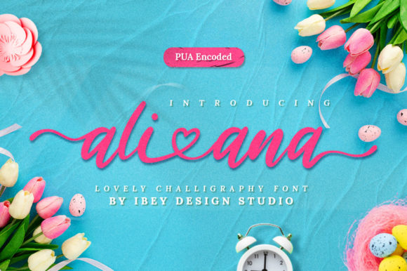 Ali Ana: A Refined Script Font for Small Business Branding