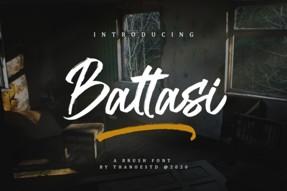 Battasi: A Bold Handwritten Font for Creative Projects