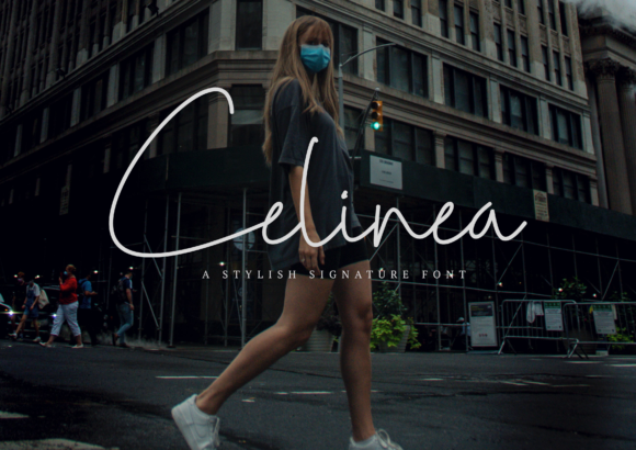 Celinea: A Refined Script Font for Digital Branding