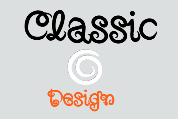 Classic Design Font for Small Business Branding