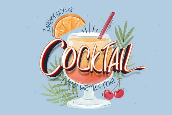 Cocktail: A Friendly Script Font That Makes Your Campaigns Click