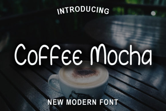 Coffee Mocha Font for Web Design