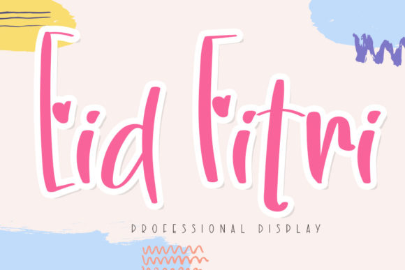 Eid Fitri: A Handwritten Typeface for Modern Web Design