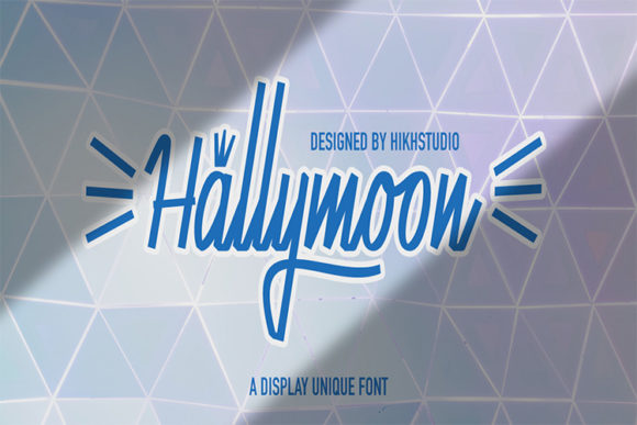 Hallymoon: A Handwritten Font That Elevates Your Brand