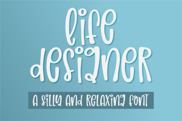 Life Designer Font for Editorial Design and Creative Projects