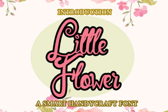 Little Flower: A Handwritten Font for Editorial Elegance