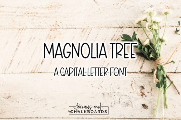 Magnolia Tree Font for Branding That Feels Warm and Inviting
