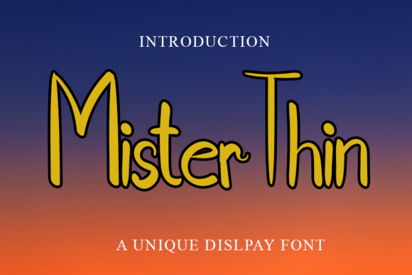 Mister Thin: A Handwritten Font That Makes Your Campaign Feel Human