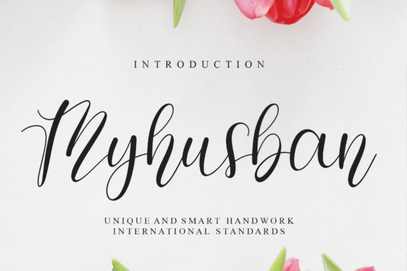 Myhusban: A Beautiful Font for Small Business Branding