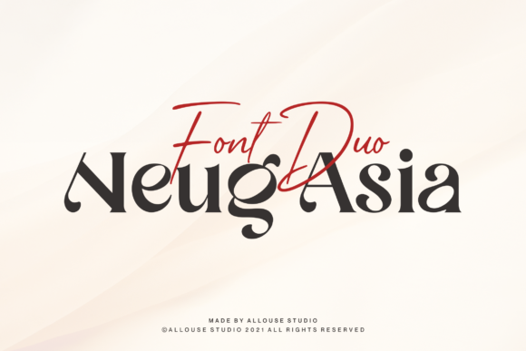 Neug Asia: Elevating Campaign Design with a Serif Font