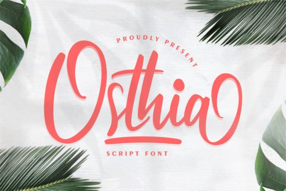 Osthia: A Dainty Handwritten Font That Elevates Small Business Branding