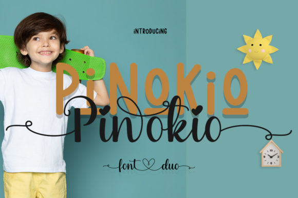 Pinokio: A Playful Font for Modern Campaigns