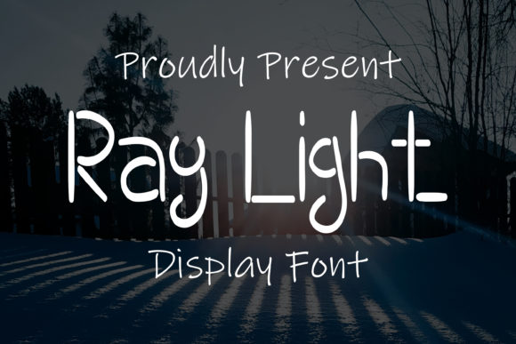 Ray Light: A Friendly Handwritten Font for Delicate Brand Moments
