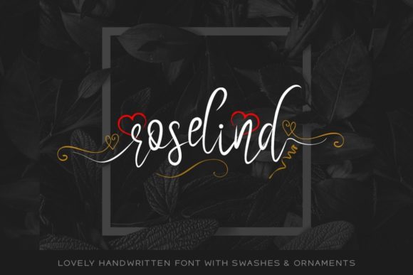 Roselind: A Handwritten Font That Elevates Digital Branding
