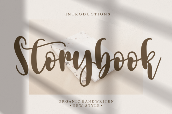 Storybook: A Timeless Handwritten Font for Authentic Branding