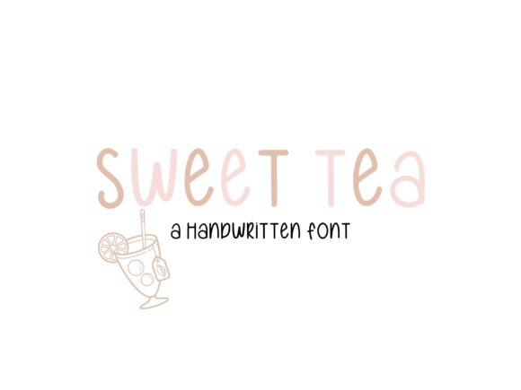 Sweet Tea Handwritten Font for Crafters & Sellers