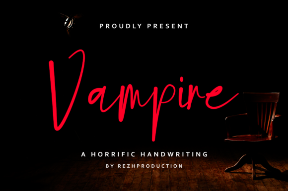 Vampire Font for Editorial Design and Content Creation