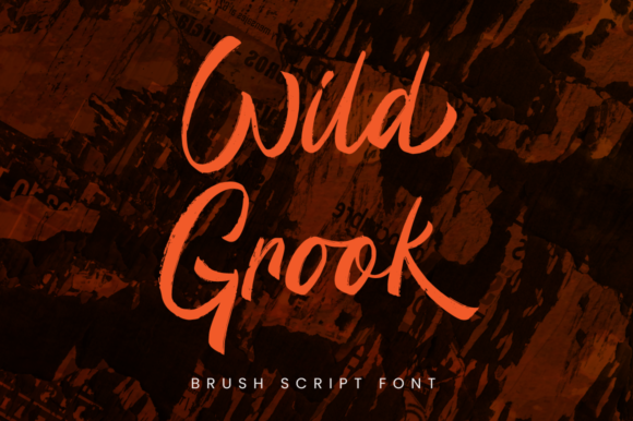 Wild Grook: A Handwritten Font for Crafters and Creators