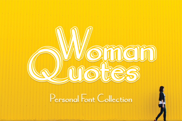 Woman Quotes: A Friendly Handwritten Font for Digital Brands